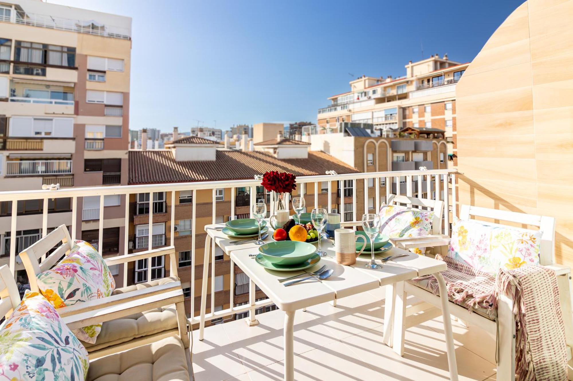 Malaga Center Flat Holidays Salitre Eksteriør billede