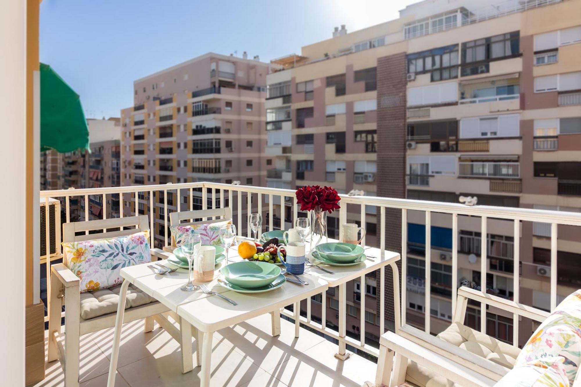 Malaga Center Flat Holidays Salitre Eksteriør billede